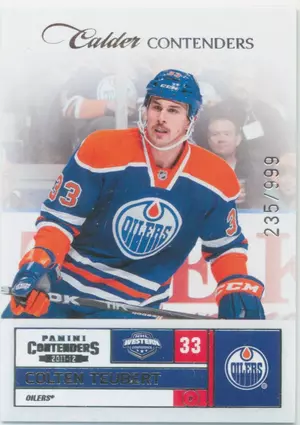 2011-12 PANINI CONTENDERS - COLTEN TEUBERT #167 ROOKIE 235/999