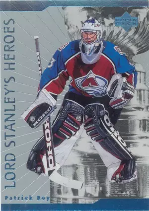 1998-99 UPPER DECK - PATRICK ROY #LS10 LORD STANLEY'S HEROES