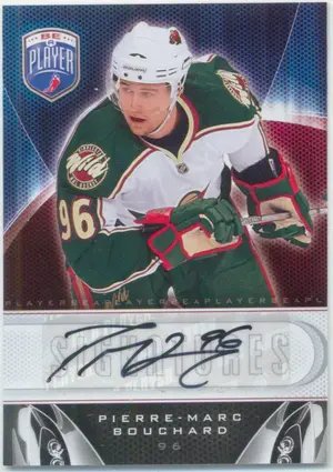2009-10 BE A PLAYER - PIERRE-MARC BOUCHARD #S-PB SIGNATURES