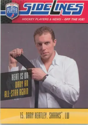 2009-10 BE A PLAYER - DANY HEATLEY #S7 SIDELINES
