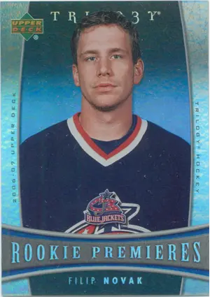 2006-07 TRILOGY - FILIP NOVAK #109 ROOKIE 532/999