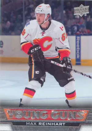2013-14 UPPER DECK - MAX REINHART #494 YOUNG GUNS