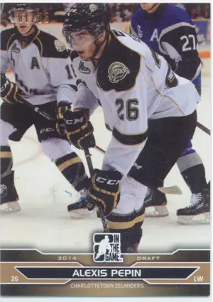 2014-15 DRAFT PROSPECTS - ALEXIS PEPIN #48 BRONZE 1/25