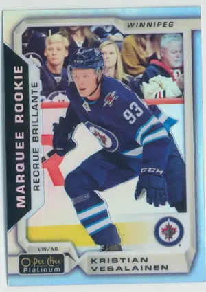 2018-19 O-PEE-CHEE PLATINUM - KRISTIAN VESALAINEN #188 RAINBOW