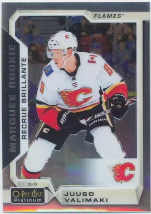 2018-19 O-PEE-CHEE PLATINUM - JUUSO VALIMAKI #191 ROOKIE