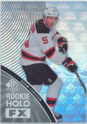2011-12 SP AUTHENTIC - ADAM LARSSON #RFX17 ROOKIE HOLOVIEW FX