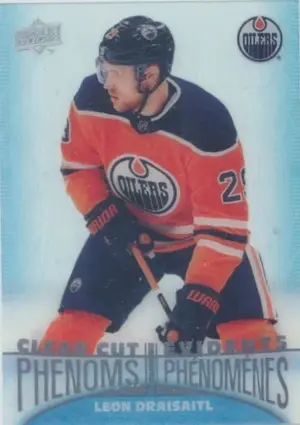 2018-19 TIM HORTONS - LEON DRAISAITL #CC-9 CLEAR CUT PHENOMS