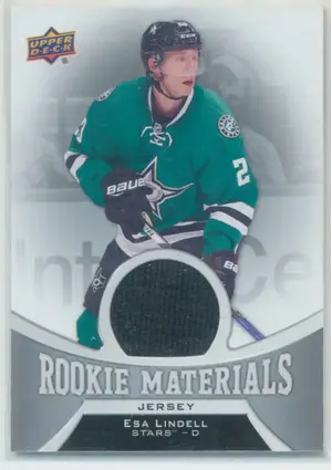 2016-17 UPPER DECK - ESA LINDELL #RM-EL ROOKIE MATERIALS