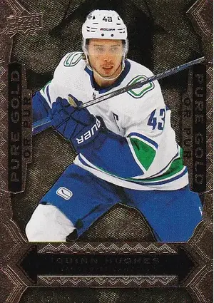 2024-25 Tim Hortons Pure Gold PG-1 Quinn Hughes