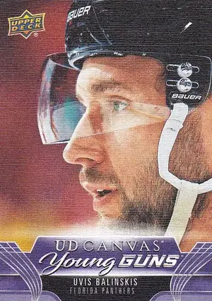2023-24 Upper Deck Canvas C361 Uvis Balinskis (Young Guns)