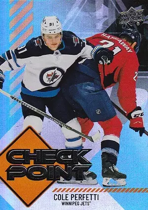 2024-25 Upper Deck Checkpoint CP-6 Cole Perfetti
