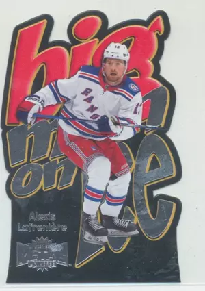 2021-22 SKYBOX METAL UNIVERSE - ALEXIS LAFRENIERE #BM-3 BIG MAN ON ICE