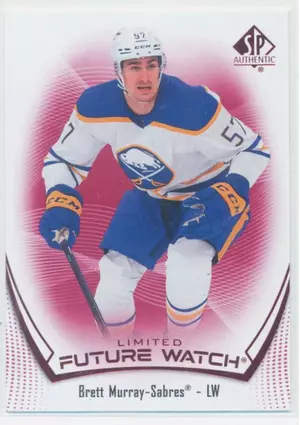2021-22 SP AUTHENTIC - BRETT MURRAY #116 FUTURE WATCH LIMITED RED