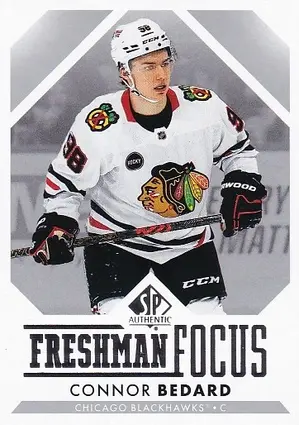 2023-24 SP Authentic Freshman Focus FF-1 Connor Bedard