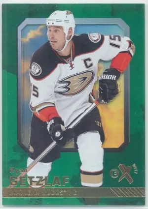 2016-17 FLEER SHOWCASE - RYAN GETZLAF #15 EX-2017