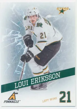 2011-12 PANINI PINNACLE - LOUI ERIKSSON #20 BREAKTHROUGH