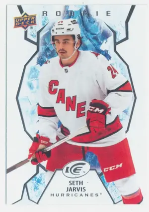 2021-22 UPPER DECK ICE - SETH JARVIS #150 ROOKIE