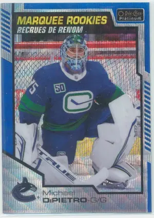 2020-21 O-PEE-CHEE PLATINUM - MICHAEL DiPIETRO #172 MARQUEE ROOKIES BLUE SURGE