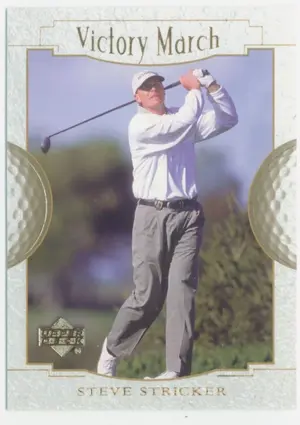 2001 Upper Deck - Steve Stricker #142 Victory March