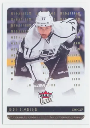 2014-15 FLEER ULTRA - JEFF CARTER #87 GOLD MEDALLION