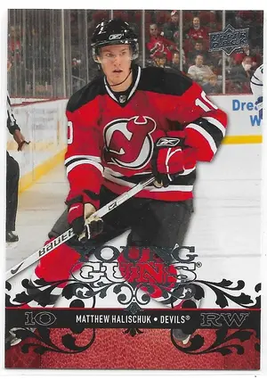 2008-09 Upper Deck #475 Matthew Halischuk RC (Young Guns)