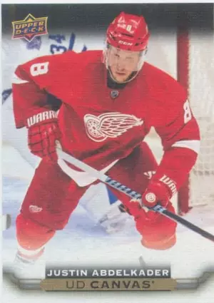2015-16 UPPER DECK - JUSTIN ABDELKADER #C152 UD CANVAS