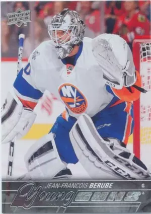 2015-16 UPPER DECK - JEAN-FRANCOIS BERUBE #242 YOUNG GUNS