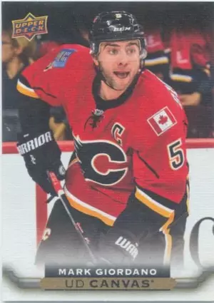 2015-16 UPPER DECK - MARK GIORDANO #C132 UD CANVAS