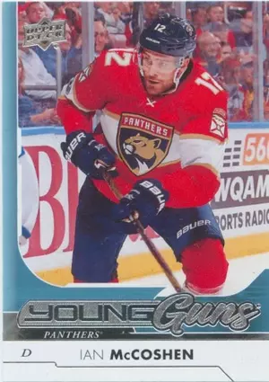 2017-18 UPPER DECK - IAN McCOSHEN #220 YOUNG GUNS