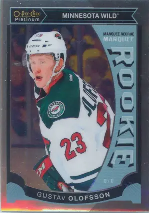 2015-16 O-PEE-CHEE PLATINUM - GUSTAV OLOFSSON #M44 MARQUEE ROOKIE