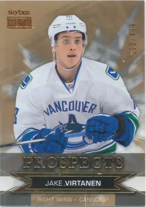 2015-16 FLEER SHOWCASE - JAKE VIRTANEN #S14 PROSPECTS 90/499