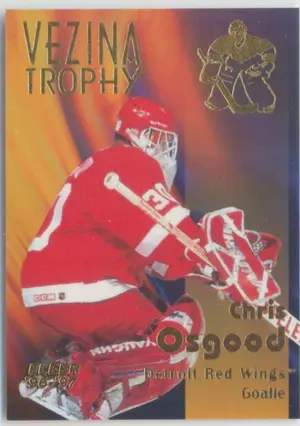 1996-97 FLEER - CHRIS OSGOOD #6 VEZINA