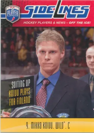 2009-10 BE A PLAYER - MIKKO KOIVU #S36 SIDELINES