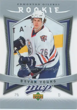 2007-08 MVP - BRYAN YOUNG #336 ROOKIE
