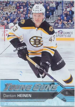 2016-17 UPPER DECK - DANTON HEINEN #209 YOUNG GUNS