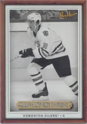 2006-07 BEEHIVE - MARC-ANTOINE POULIOT #123 WOOD