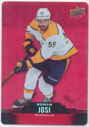 2020-21 TIM HORTONS - ROMAN JOSI #DC-31RED DIE CUTS