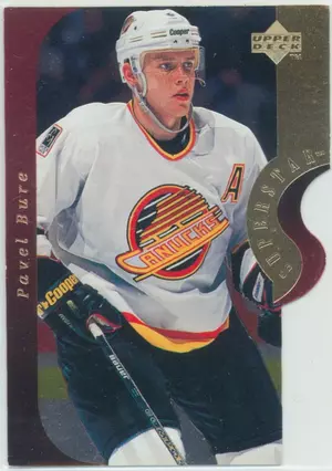 1996-97 UPPER DECK - PAVEL BURE #SS1A SUPERSTAR SHOWDOWN