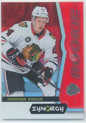 2018-19 SYNERGY - DOMINIK KAHUN #67 ROOKIE RED