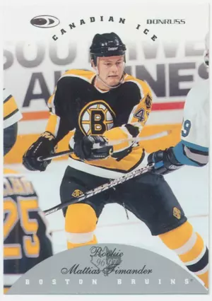 1996-97 DONRUSS CANADIAN ICE - MATTIAS TIMANDER #138 ROOKIE