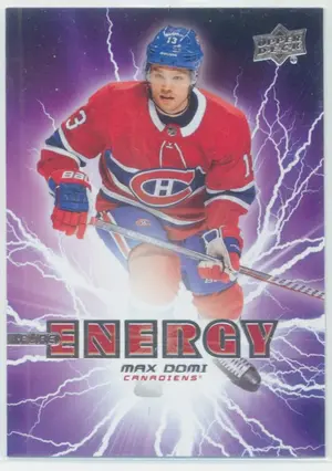 2019-20 UPPER DECK - MAX DOMI #PE-6 PURE ENERGY