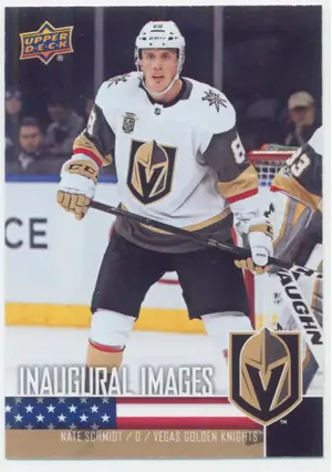 2018 UPPER DECK INAUGURAL IMAGES - NATE SCHMIDT #LV-5