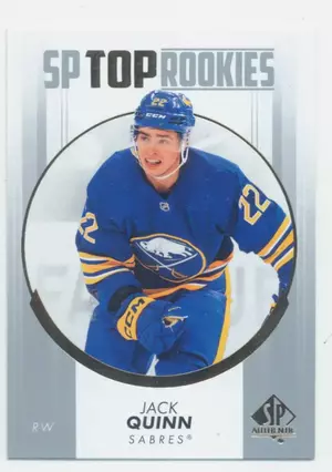 2022-23 SP AUTHENTIC - JACK QUINN #TR-8 TOP ROOKIES