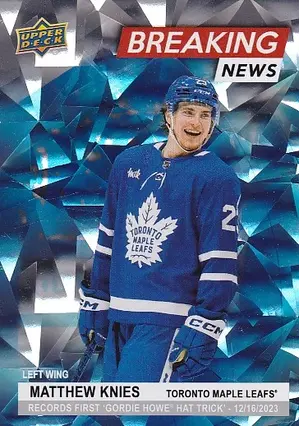 2024-25 Upper Deck Breaking News BN-34 Matthew Knies