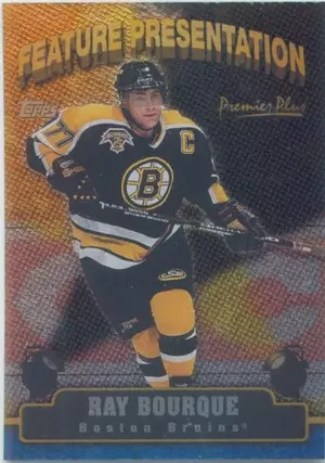 1999-00 PREMIER PLUS - RAY BOURQUE #FP8 FEATURE PRESENTATION