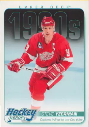 2013-14 UPPER DECK - STEVE YZERMAN #HH57 HOCKEY HEROES
