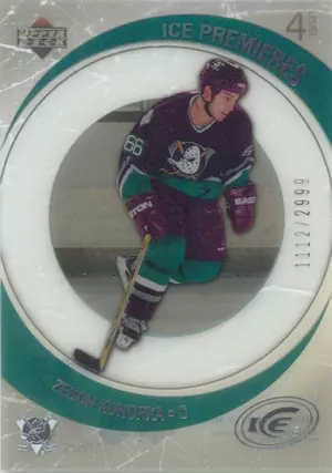 2005-06 ICE - ZENON KONOPKA #187 ICE PREMIERES 1112/2999