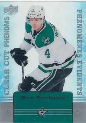 2019-20 TIM HORTONS - MIRO HEISKANEN #CC-11 CLEAR CUT PHENOMS