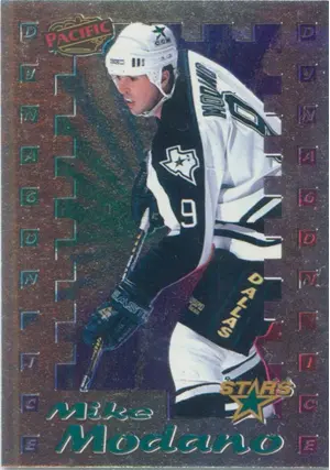 1998-99 PACIFIC - MIKE MODANO #8 DYNAGON ICE INSERTS
