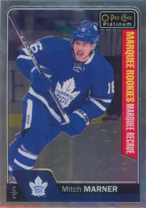 2016-17 O-PEE-CHEE PLATINUM - MITCH MARNER #180 MARQUEE ROOKIE